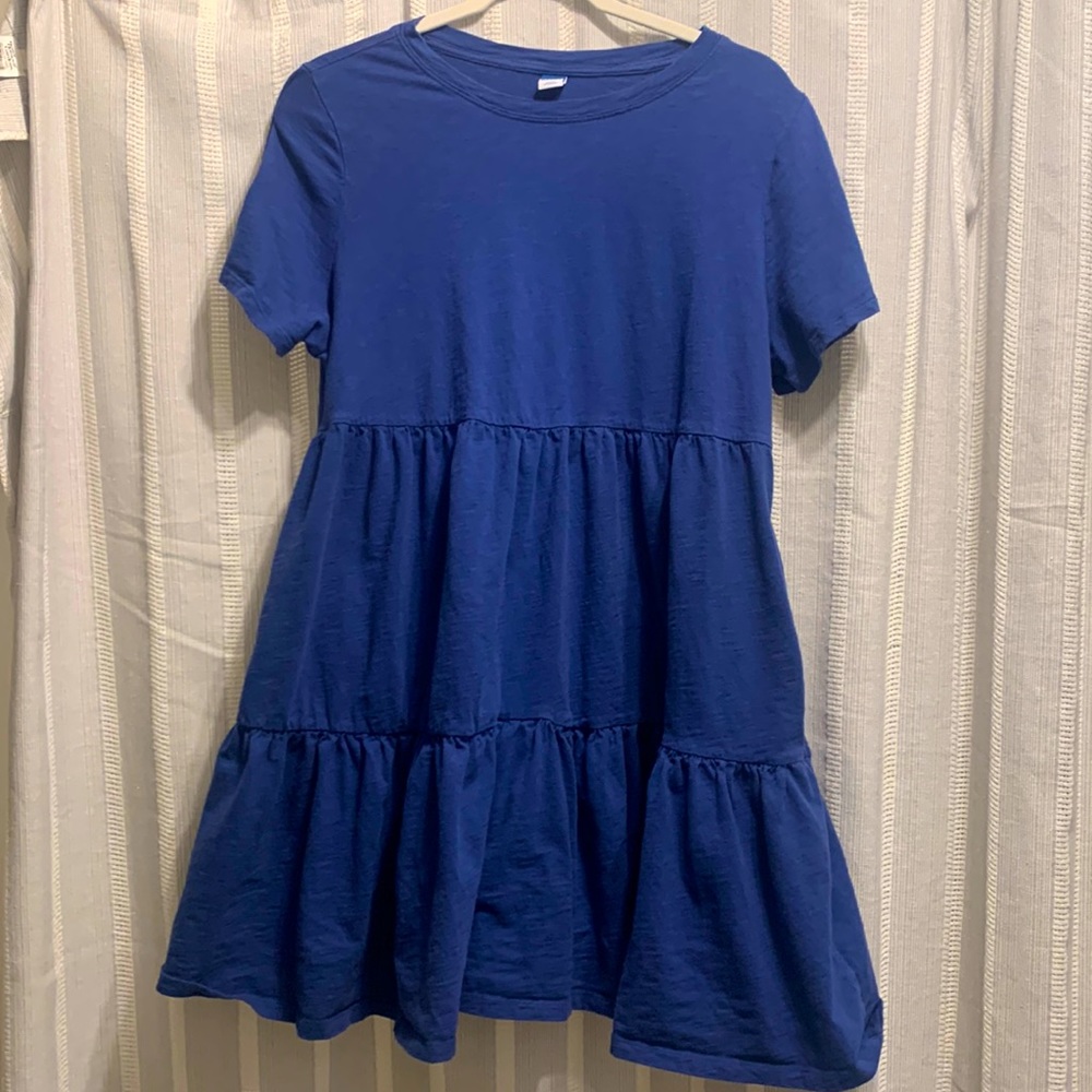 Perfect summer dress! Blue cotton dress from Old Navy